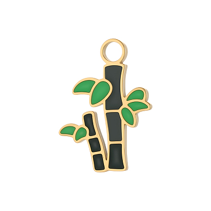 304 нержавеющей стальной эмали подвески, бамбуковые прелести, ионное покрытие (ip), долговечный