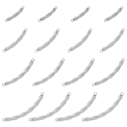 16шт 4 стили 304 подвески из нержавеющей стали, ссылка на бамбуковую палку