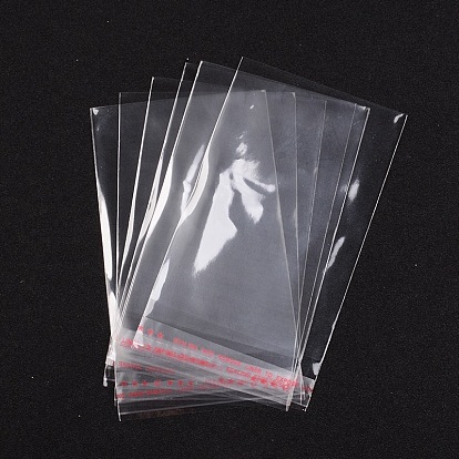 Cellophane Bags, 14x8cm, Unilateral thickness: 0.035mm, Inner measure: 12x8cm
