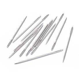 Carbon Steel Sewing Needles, 5.2x0.2cm, about 30~35pcs/bag