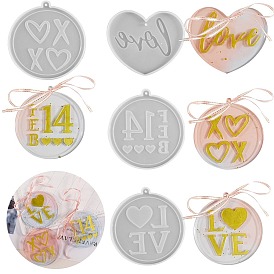 DIY силиконовые формы кулон, формы для литья смолы, белые