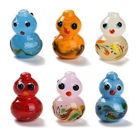 Бусы лэмпворк ручной работы, Горлянка