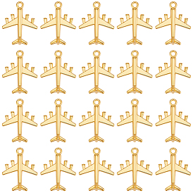 60 шт. Подвески из сплава в тибетском стиле, самолет