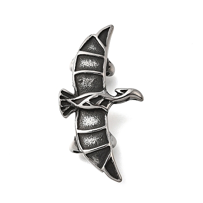 304 из нержавеющей стали слайд прелести, орел, для изготовления кожаных браслетов