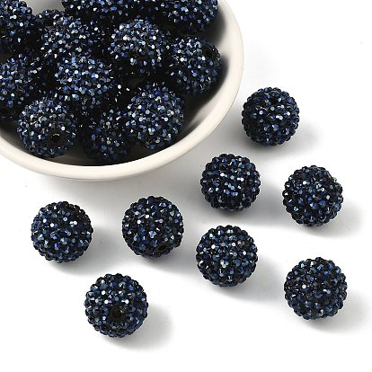 Коренастый смолы горный хрусталь жевательная резинка мяч бусины, круглые