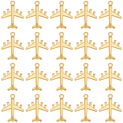 60 шт. Подвески из сплава в тибетском стиле, самолет