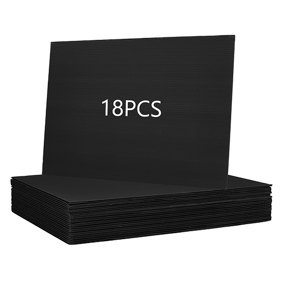 Гофрированный пустотелый картон из полипропилена, прямоугольные