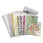 Paper Stickers, DIY Handmade Scrapbook Photo Albums, Mixed Shapes
