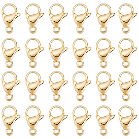 100шт 304 застежки-карабины из нержавеющей стали, застежки на спусковой крючок