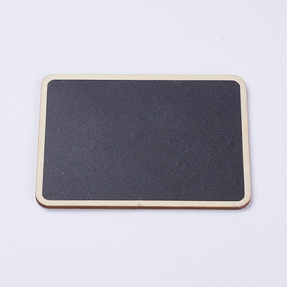 Wood Easel Chalkboard Place Card Holder Blackboards, Rectangle