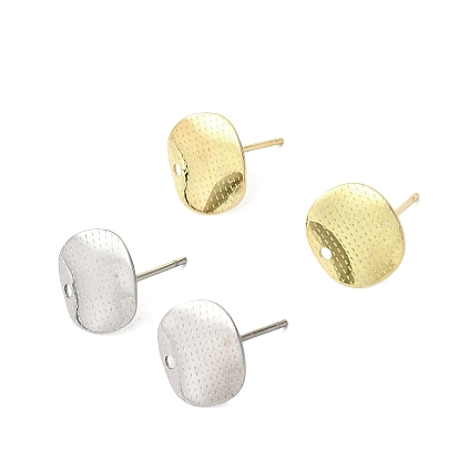 304 Выводы серьги из нержавеющей стали шпилька, овальные, с петлей