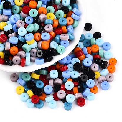 Краски для выпечки стеклянные бусины, плоско-круглые