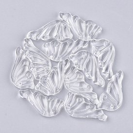 Transparent Glass Pendants, Wing