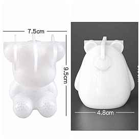 DIY Silicone Bear Molds, Decoration Making, Resin Casting Molds, For UV Resin, Epoxy Resin Jewelry Making