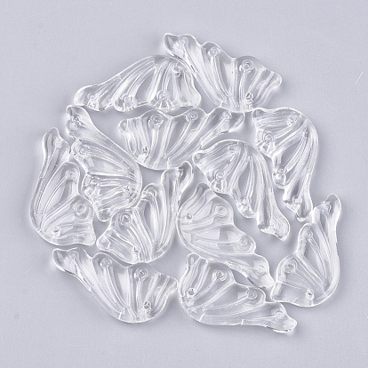 Transparent Glass Pendants, Wing