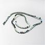 Electroplate Non-magnetic Synthetic Hematite Bead Strands, Heart