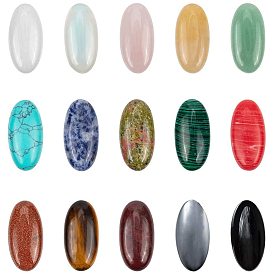 Naturales / piedras preciosas de piedras preciosas sintéticas, oval