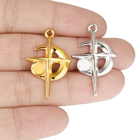 304 Настройки кабошон из нержавеющей стали кулон, звезды с луной