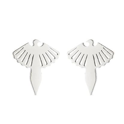 Cute Bird Dove Earrings - Vintage Phoenix Ear Decor, Stainless Steel.