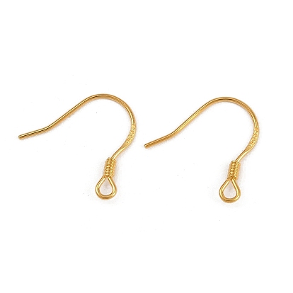 925 стерлингового серебра серьги крюков