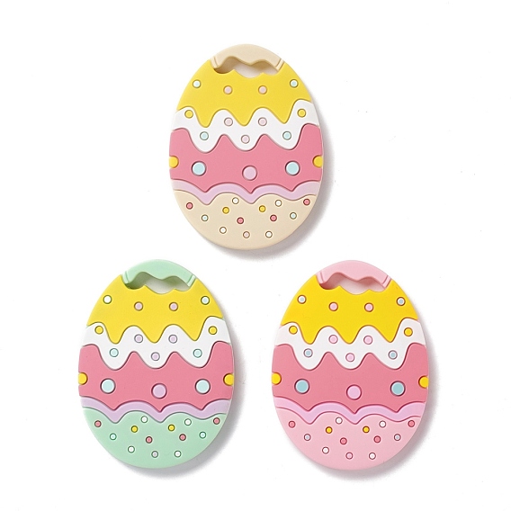 Easter Silicone Pendants, Egg