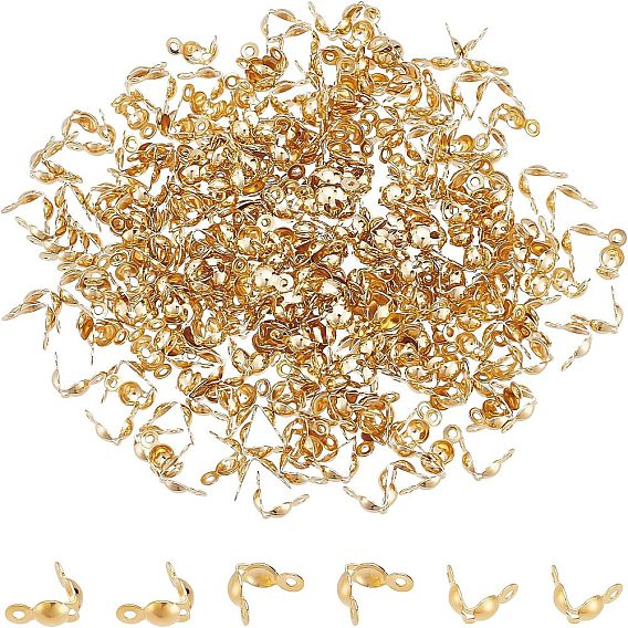 300шт 304 наконечники бортов из нержавеющей стали, Калотте заканчивается, крышка раскладушки