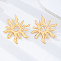 Alloy Stud Earrings for Women, Sun