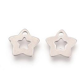 201 Stainless Steel Pendants, Star