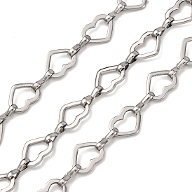 304 ссылка цепи из нержавеющей стали сердце, несварные