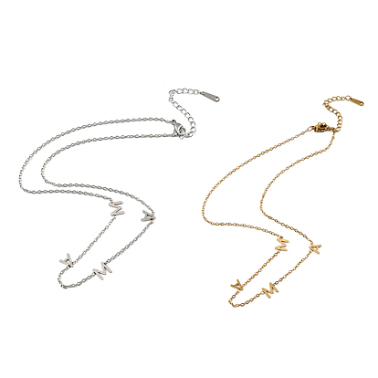 День матери 304 Кулоны-подвески из нержавеющей стали с надписью «Мама» для женщин