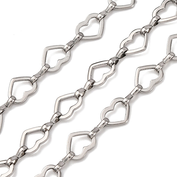 304 ссылка цепи из нержавеющей стали сердце, несварные