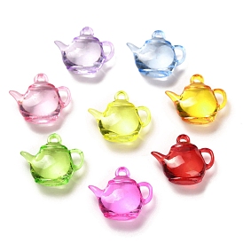 Transparent Acrylic Pendants, Teapot