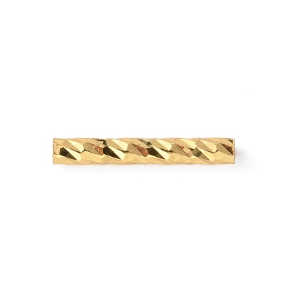Perlas de tubo de latón, textura