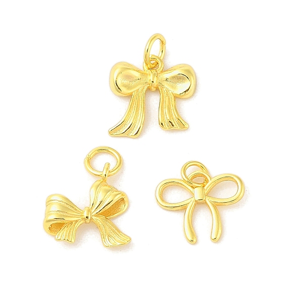 925 подвески в виде банта из стерлингового серебра с кольцами и 925 штампом