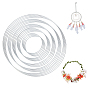 20шт. 5 стили железных колец-колец, Материалы для макраме и плетения узлов своими руками