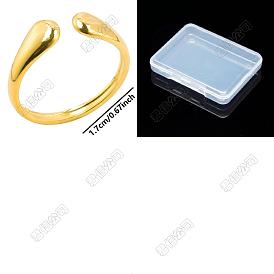 3Pcs Vintage Stainless Steel Couple Rings, Open Cuff Rings for Women Men