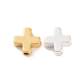 Brass Beads, Lead Free & Cadmium Free, Cross