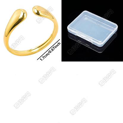 3Pcs Vintage Stainless Steel Couple Rings, Open Cuff Rings for Women Men