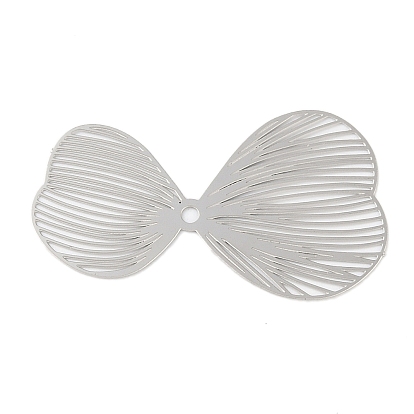 201 из нержавеющей стали шарик крышки, гравированные металлические украшения, цветок