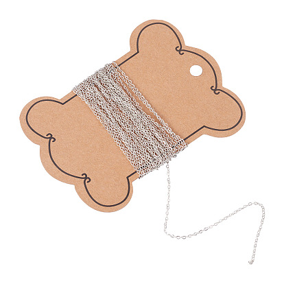 4м паяные латунные цепочки в форме сердца, без кадмия, без никеля и без свинца