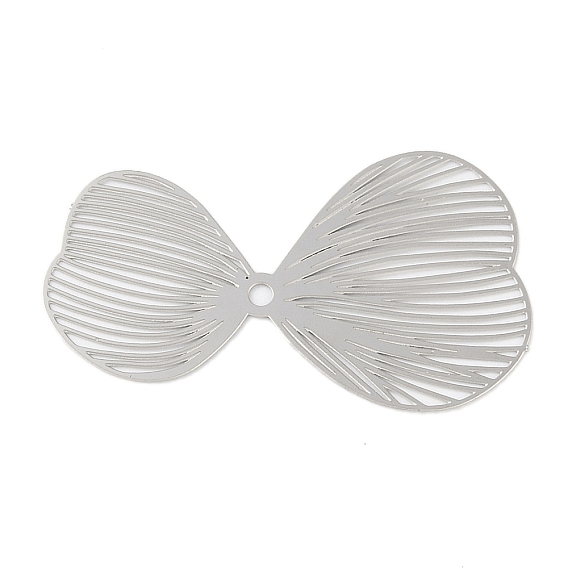 201 из нержавеющей стали шарик крышки, гравированные металлические украшения, цветок