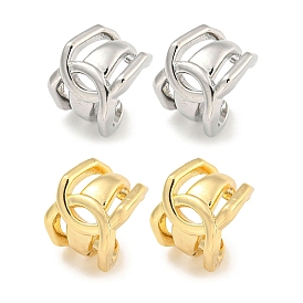 Латунные серьги-каффы для женщин