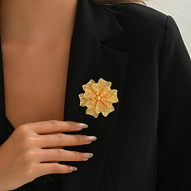 Элегантные цветочные броши в ближневосточном стиле из железа для женщин