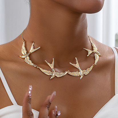 Ожерелья из звеньев сплава, кабель ожерелья цепи, глотать