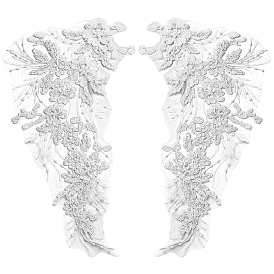 Полиэфирное кружево для украшения одежды, цветок