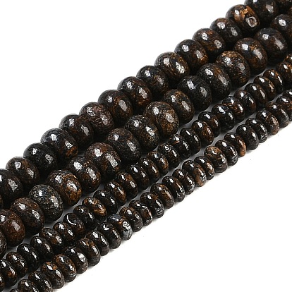 Природные бронзитом бисер нитей, рондель