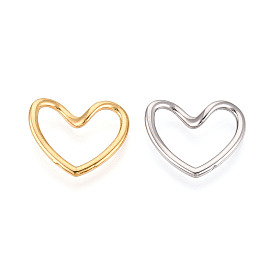 304 нержавеющей стали связывающий кольца, сердце