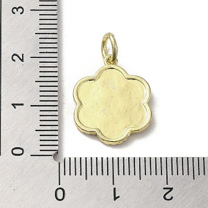 Brass Enamel Pendants, with Jump Ring, Real 18K Gold Plated, Evil Eye