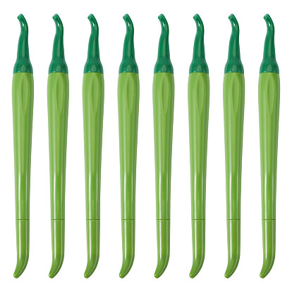 10шт. пластиковая гелевая ручка в форме перца, Офисные и школьные принадлежности