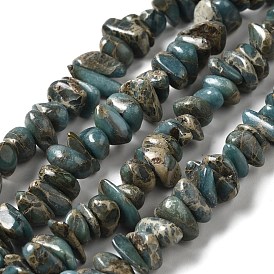 Natural Serpentine Beads Strands, Chip